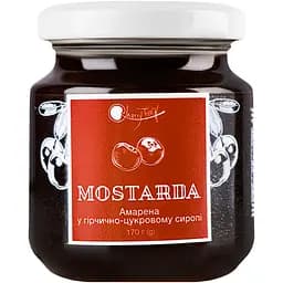 Соус Мостарда Cherry Twig Амарена в горчично-сахарном сиропе 170 г (923511)