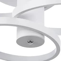 Люстра Brille світлодіодна в зал 56W WW WH (BR-979S/3) - мініатюра 3
