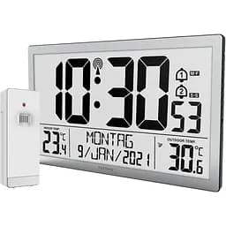 Годинник настінний Technoline WS8113 Silver (WS8113)