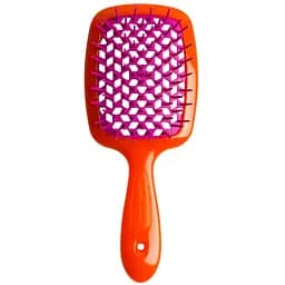 Щітка для волосся Janeke Superbrush Standard помаранчева з фуксією