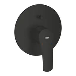 Смеситель для ванны Grohe Eurosmart 194502433, Черный матовый