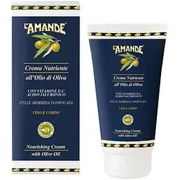 Крем для обличчя та тіла L'Amande Marseille Face & Body Cream Nourishing with Olive oil