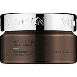Маска для обличчя Vigor CN Кедровий горіх ліфтингова та тонізувальна 50 мл