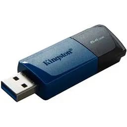 USB флеш накопичувач Kingston 2x64GB DataTraveler Exodia M Black/Blue USB 3.2 (DTXM/64GB-2P) - мініатюра 5