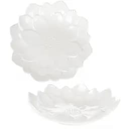 Набір BonaDi 2 фарфорових блюд White City Астра Ø25.5 см kuh0009920