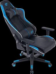 Геймерське крісло GT Racer чорне із синім (X-2528 Black/Blue) - мініатюра 8