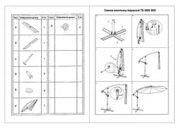 Садова парасоля Time Eco ТЕ-009-300 зелений - мініатюра 10