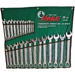 Набор ключей Hans комбинированных 6-32 мм 26 предметов (16626М)