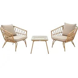 Комплект садовой мебели Di Volio Savona бежевый/кремовый