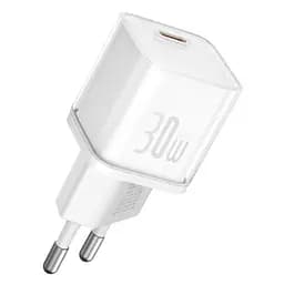 Зарядний пристрій блок адаптер Baseus GaN 5S Fast Charger 30 W P10162504213-00 білий