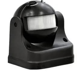Датчик движения IP44, чорний (космонавт) (угол захвата 180°) ТМ LUXEL