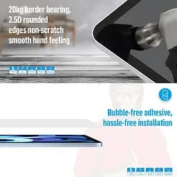 Захисне скло Blueo HD для Apple iPad Pro 11 (2024-25) Прозорий - мініатюра 3