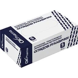Рукавички OK Pharma нітрилові розмір S 100 шт.