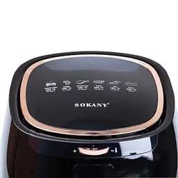Аерофритюрниця безмасляна Sokany SK-8027 6.5л електрична з механічним керуванням 1300Вт - мініатюра 4