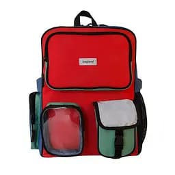 Рюкзак шкільний Bagland Buddy 16 л синьо - червоний