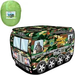 Дитяча палатка Intex MR 1111 Військова техніка - для місій та пригод (110x70x70 см)