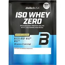 Протеїн BiotechUSA IsoWhey Zero Lactose Free Banana 25 г