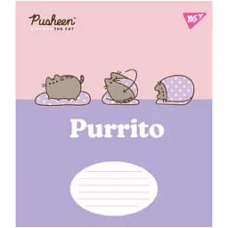 Набір зошитів Yes Pusheen The Cat А5 18 аркушів у клітинку 25 шт. (767615) - мініатюра 4