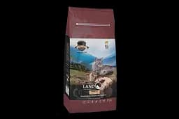 Сухий корм для котів з чутливим травленням Landor, ягнятина з рисом, 10 кг