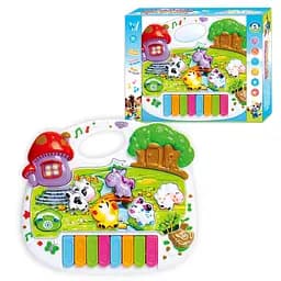 Музыкальное пианино WToys, 18126, озвучено украинским языком, интерактивное