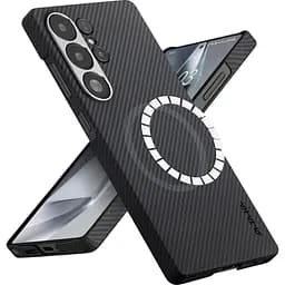 Чохол Pitaka MagEZ Ultra-Slim Classic Twill 600D для Samsung Galaxy S25 Ultra Black/Grey (KS2501U) [128411] - мініатюра 3