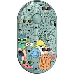 Бездротова миша 2E MF300 PETS:DOGS Silent WL BT, зелений (2E-MF300WPETSGN)