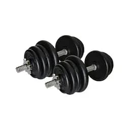 Гантели наборные литые Home 2 шт по 27,5 кг TI-968-745-27-2