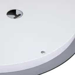 Дзеркало Qtap Mideya 500x700 з LED-підсвічуванням Touch, з антизапотіванням, з годинником, диммером яскравості QT2078NCR5070W - мініатюра 9