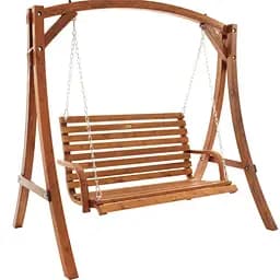 Садовые качели Di Volio Grino двухместная коричневая