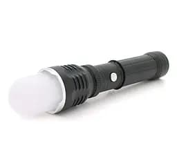 Ліхтарик з розсіювачем Watton WT-282-Q5, 1LED CREE Q5, 3 W, 2 режими, ZOOM, ААА/18650 1300mAh