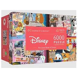Пазл Trefl Безмежна колекція: Велика книга Дісней 6000 ел. (81037)