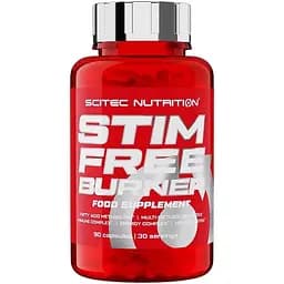 Жиросжигатель Scitec Stim Free Burner, 90 капсул