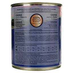 Вологий корм для собак Happy Dog Sens Pure Ente, з качкою, 800 г - мініатюра 4