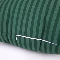 Набір подушок MirSon №0104 Сolor Fun Line Stripe Emerald Бавовна 2 шт. смарагдовий (2200011158525) - мініатюра 4