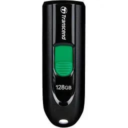USB флеш накопичувач Transcend 128GB JetFlash 790C Black USB 3.1 Type C (TS128GJF790C)