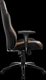Геймерське крісло GT Racer чорне коричневе (X-2645 Black/Brown) - мініатюра 3