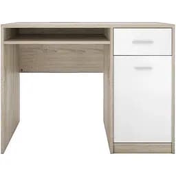 Стіл комп'ютерний Gerbor Непо BIU120 Дуб сонома/Німфея альба (GRB-1286)