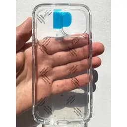 Протиударний прозорий чохол Spigen Ultra Hybrid  для iPhone 15 Crystal Clear ACS06793 - мініатюра 10