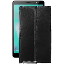 Чохол StatusCASE з екошкіри для планшету Tecno Tab P704a 4G Чорний матовий