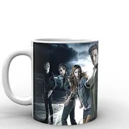 Кухоль GeekLand на тлі піраміди DW.02.043 330 мл білий