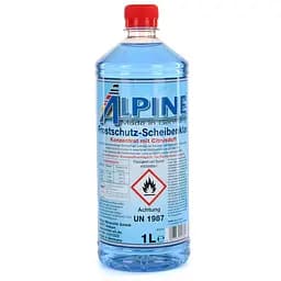 Омивач скла Alpine Frostschutz Scheibenklar -30°C синій 1 л