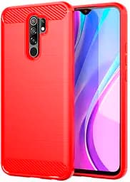 Чехол-накладка TOTO MiaMi Brushed Case Xiaomi Redmi 9 Red