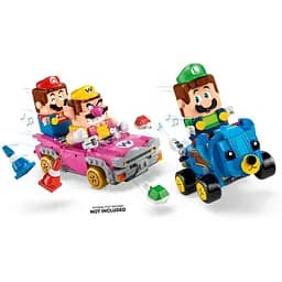 Конструктор LEGO Super Mario Mario Kart  Wario та King Boo 512 деталей (72038) - мініатюра 7
