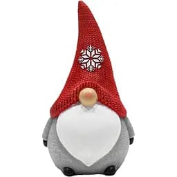 Декоративна статуетка MBM My Home Гном червоно-біла 25 см (DH-ST-32 RED/WHITE)