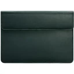 Кожаный чехол-конверт BlankNote на магнитах для ноутбука Универсальный Зеленый