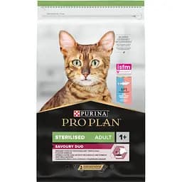 Сухий корм для стерилізованих котів Purina Pro Plan Sterilised Senses з тріскою та фореллю 10 кг - мініатюра 2