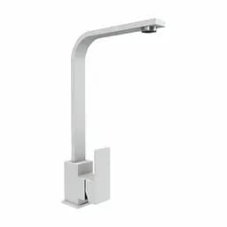 Змішувач для кухні Platinum 179 NES (3007) Білий в крапку Білий