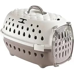 Переноска для тварин Stefanplast Travel Chic до 6 кг біла з бежевим (98913)