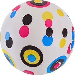 М'ячик дитячий гумовий Bambi Горошок різнобарвний (RB20307-2)