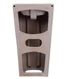 Комплект Qtap Tern: Раковина підлогова моноблок 440х380х830 мм White + Донний клапан PU02O (QT1711G302WN47320) - мініатюра 4